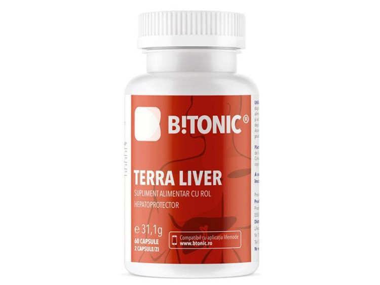 Bitonic Terra Liver caps. - poza produsului