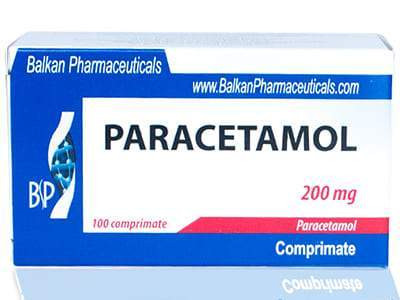 Paracetamol 200mg comp. - poza produsului