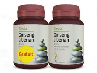 Alevia Ginseng Siberian comp. 1+1 - poza produsului