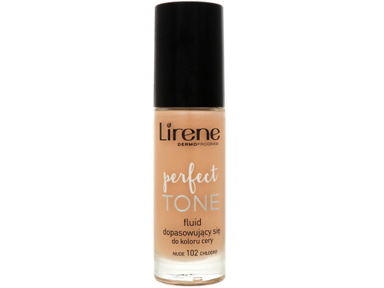 Lirene Perfect Tone Fon de ten fluid nude 102 30ml E06215 - poza produsului