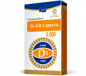 D-Vit Lamyra D3 5000UI comp.film.