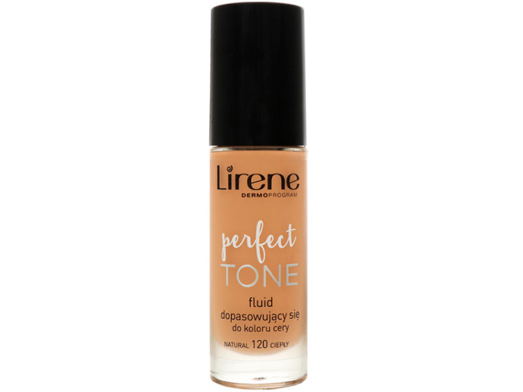 Lirene Perfect Tone Fon de ten fluid natural 120 30ml E06211 - poza produsului