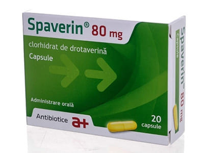 Spaverin 80mg caps. - poza produsului