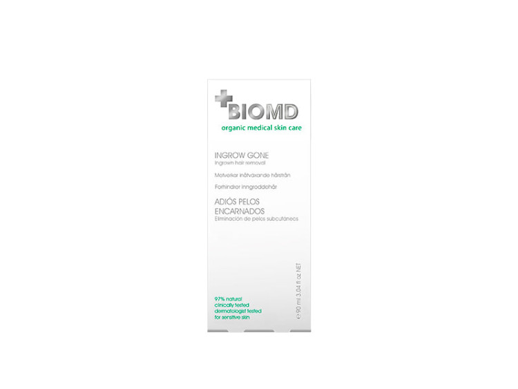 BIOMD Ingrow Gone Lotiune Indepartarea parului incarnat 90ml - poza produsului