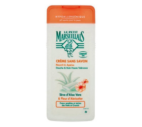 Le Petit Marseillais Gel-Crema de dus Aloe Floare de Caise 400ml