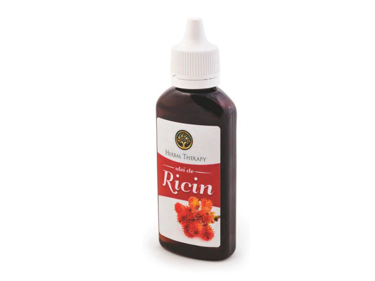 Ulei ricini Herbal therapy 55ml - poza produsului