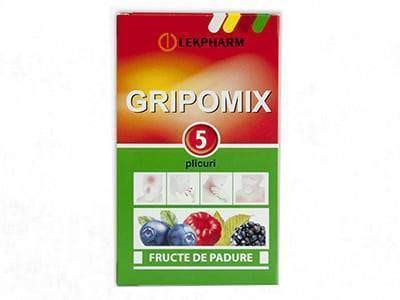 Gripomix pulb./sol.orala cu fructoza Fructe de padure - poza produsului