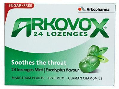 Arkovox pastile Menta, eucalipt - poza produsului