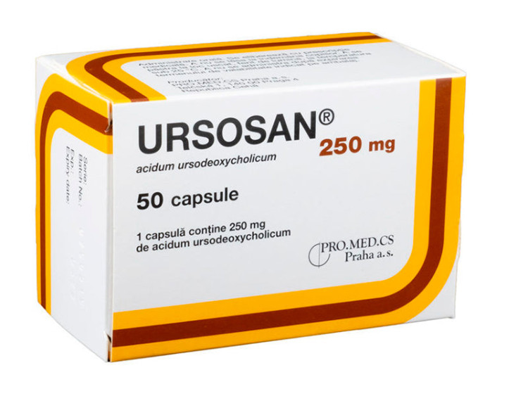 Ursosan 250mg caps. - poza produsului