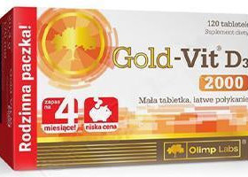 Vitamina D3 Gold 2000UI comp.