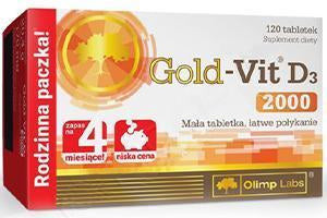 Vitamina D3 Gold 2000UI comp. - poza produsului