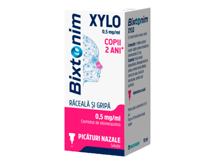 Bixtonim xylo 0.5mg/ml pic.naz. 10ml - poza produsului