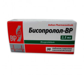 Bisoprolol 2.5mg comp.
