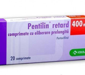 Pentilin retard 400mg comp.