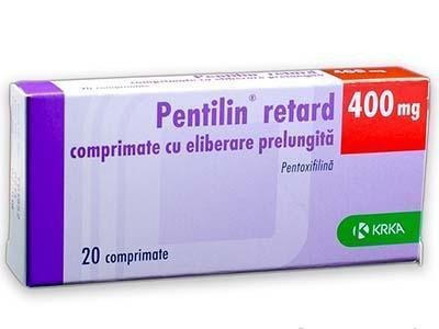 Pentilin retard 400mg comp. - poza produsului