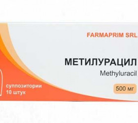 Metiluratil 500mg. sup.