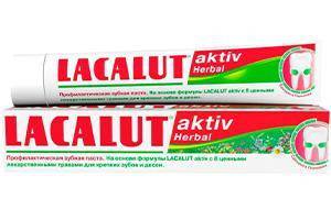 Lacalut Pasta d. Activ Herbal 75ml - poza produsului