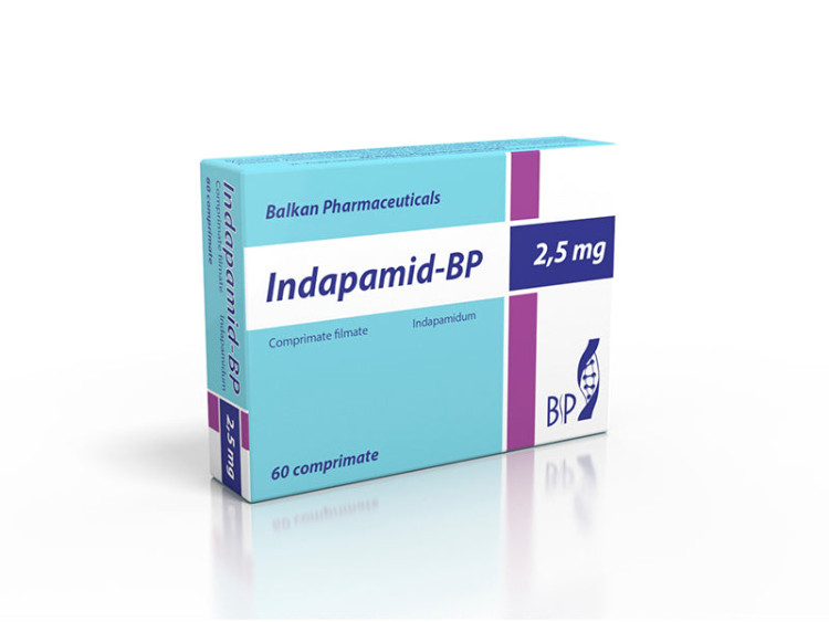 Indapamid-BP 2.5mg comp. film. - poza produsului