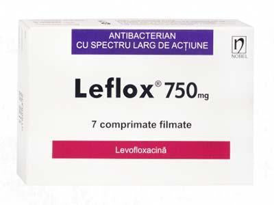 Leflox 750mg comp.film. - poza produsului