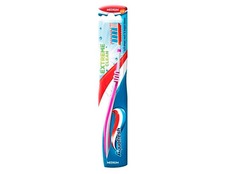 Aquafresh Periuta d.Extreme Clen Medium twin - poza produsului