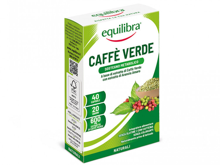 Equilibra Cafea verde caps. (Slabire) - poza produsului