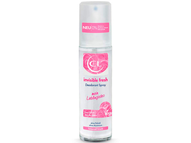 CL Cosmetic invisible fresh Deodorant Spray 75ml - poza produsului