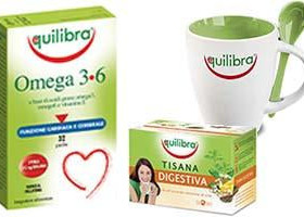 Equilibra Omega 3-6 250mg caps. + Ceai Depurativ-Detoxifiant N15