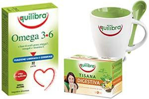 Equilibra Omega 3-6 250mg caps. + Ceai Depurativ-Detoxifiant N15 - poza produsului