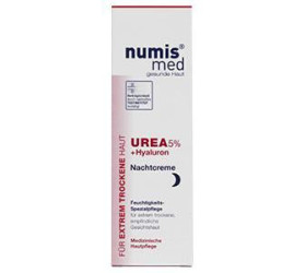 Numismed Crema p/u fata de noapte cu acid hialuronic si  Uree 5% 50ml