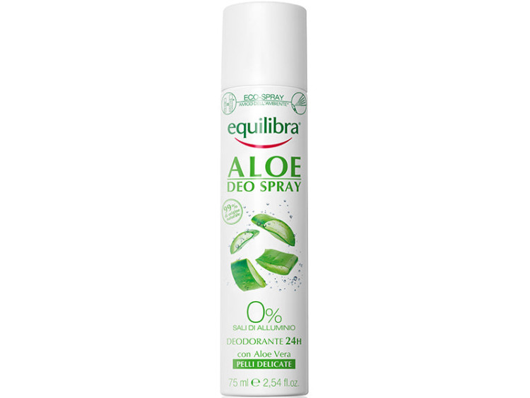Equilibra Aloe Deodorant protectie spray aerosol 75ml - poza produsului