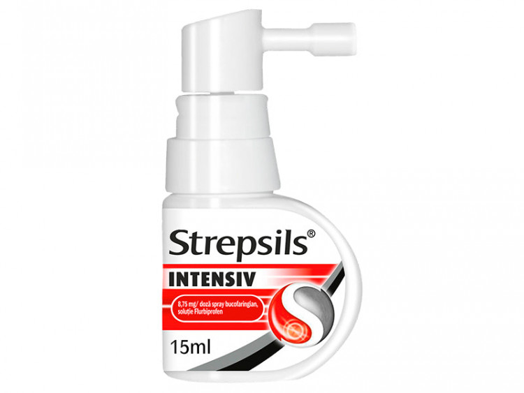 Strepsils Intensiv spray Cirese si Menta 15ml - poza produsului