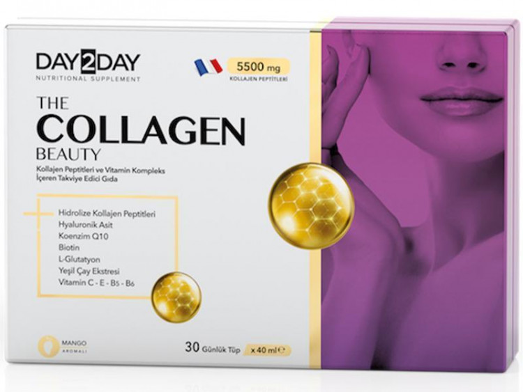 Day2Day collagen beauty de baut tuburi 40ml - poza produsului