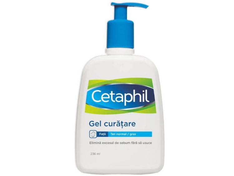 Cetaphil Gel de curatare pu fata ten normal/gras 236ml - poza produsului