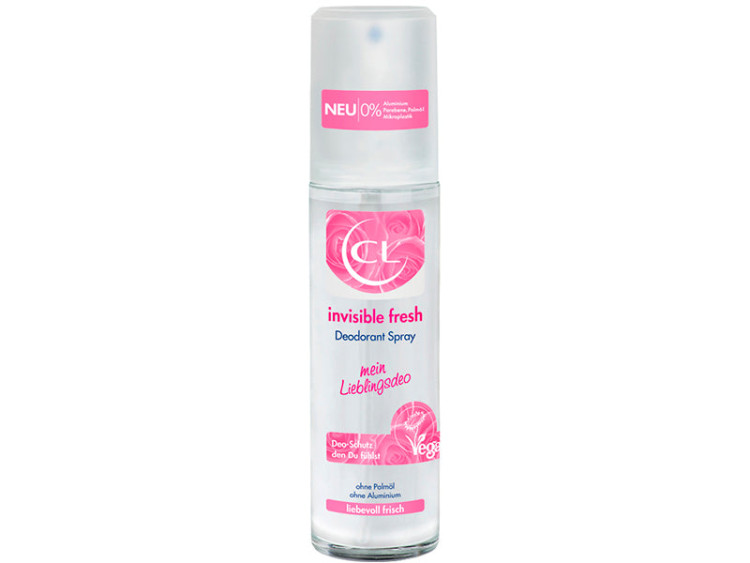CL Cosmetic invisible fresh Deodorant Spray 50ml - poza produsului