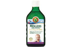 Moller's Cod Liver Oil Omega-3 Pure Mom&Baby 250ml - poza produsului