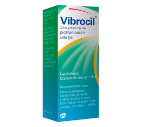 Vibrocil&reg; spray naz.,sol.2,5 mg/0,25 mg/ml 15ml