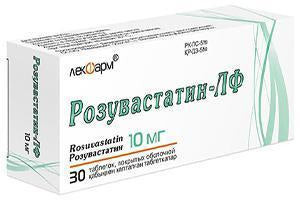 Rosuvastatin-LF 10mg comp. film. - poza produsului