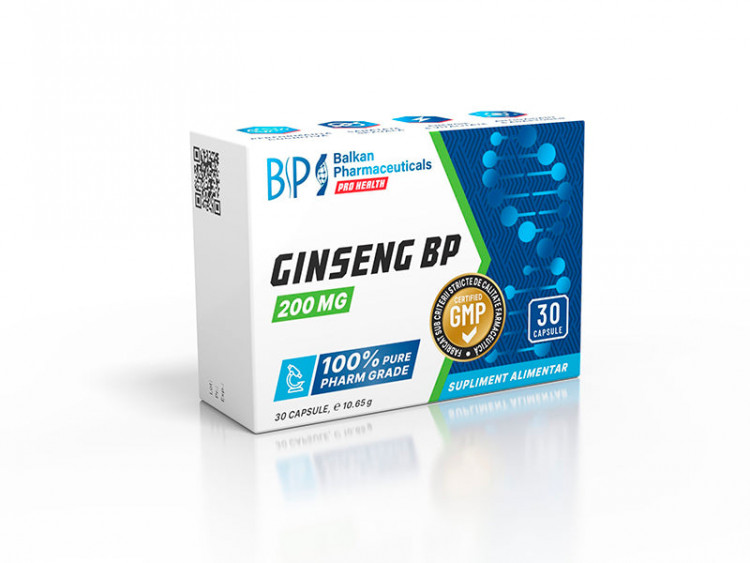 Ginseng-BP 200mg caps. - poza produsului