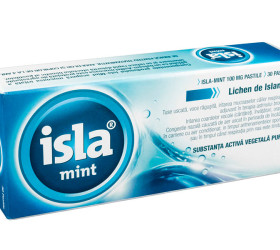 Isla Mint herbal lozenges 80mg pastile