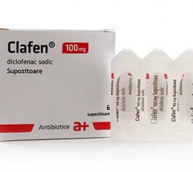 Clafen 100mg sup.