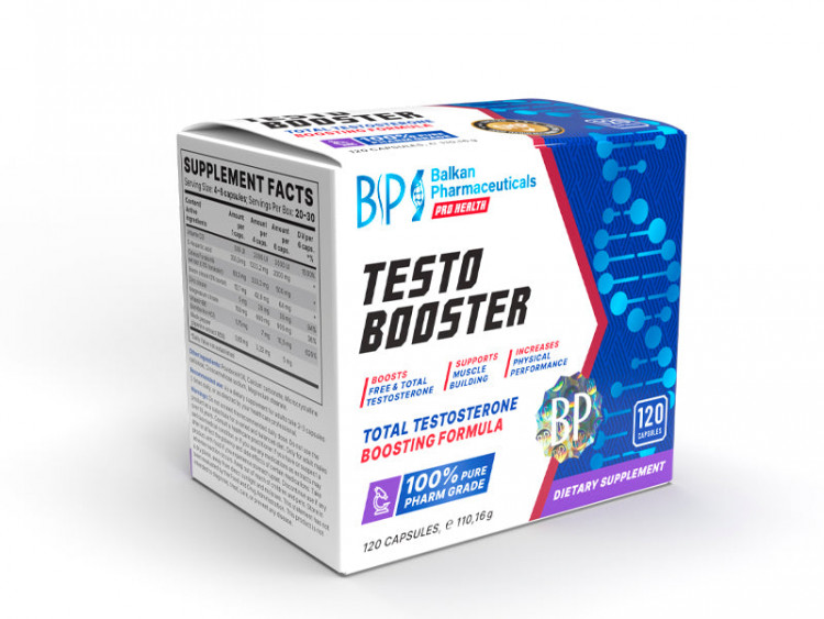 Testo Booster caps. - poza produsului