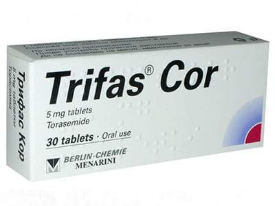 Trifas Cor 5mg comp. - poza produsului