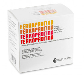 Ferroprotina 40mg gran.sol.orala