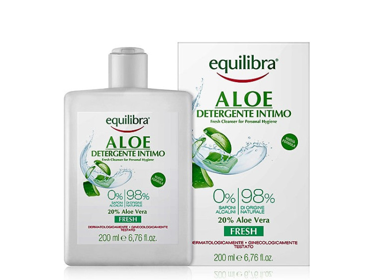 Equilibra Aloe Gel pentru igiena intima Fresh 200ml - poza produsului