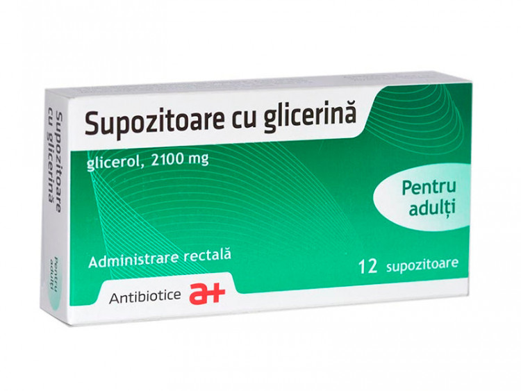Glicerina adulti 2085.6mg sup. - poza produsului