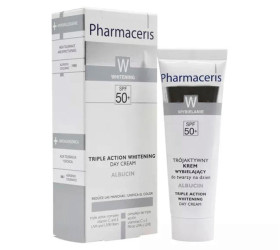 Pharmaceris W Albucin Crema de zi cu tripla actiune p/u albire SPF 50+ 30ml