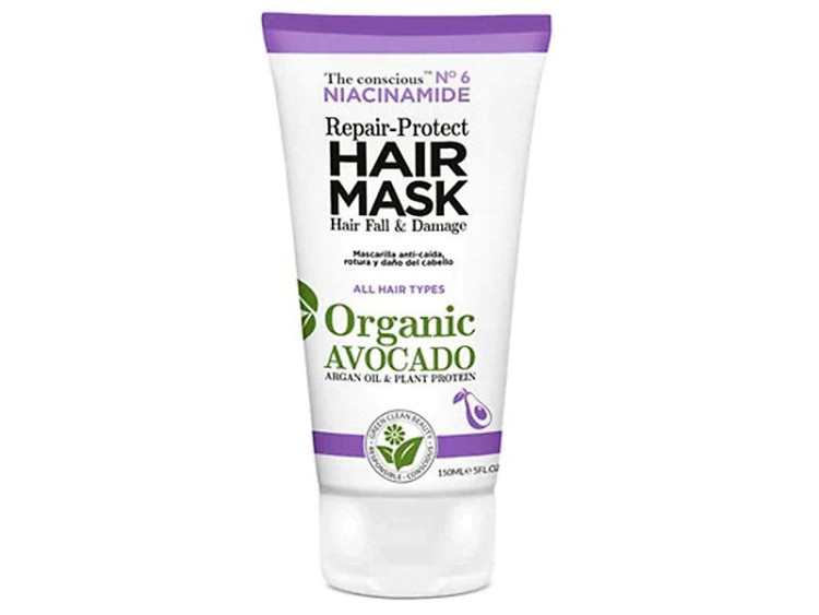 The conscious Masca pu par cu Niacinamida si Avocado organic 150ml - poza produsului
