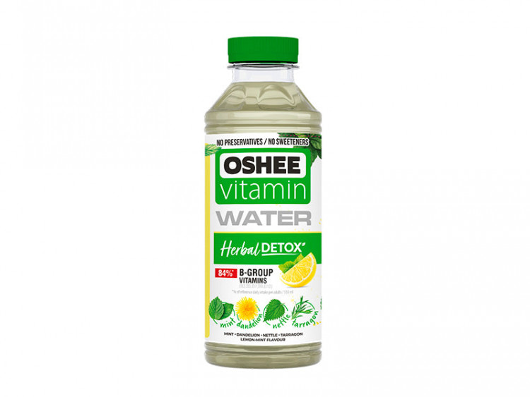 Oshee Apa vitaminizata detox cu ierburi 555ml - poza produsului