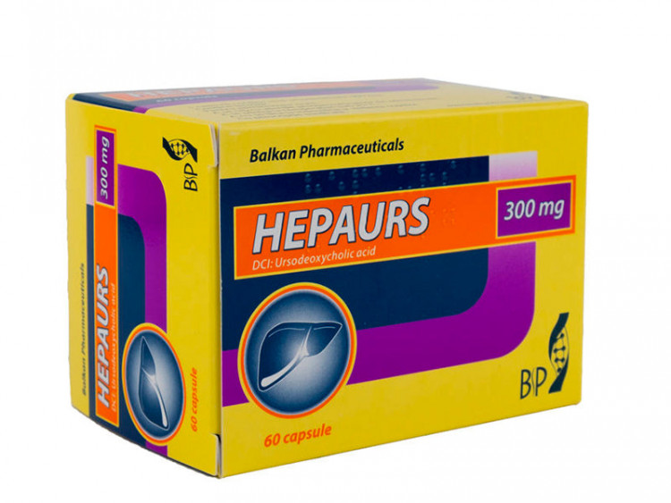 Hepaurs 300mg caps. - poza produsului