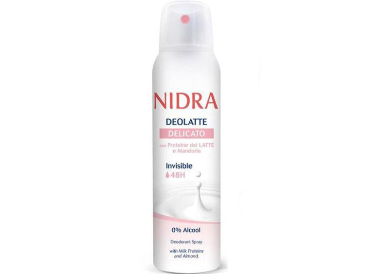 Nidra Deodorant Spray p/u femei Delicate Milk Proteins & Almond 150ml - poza produsului